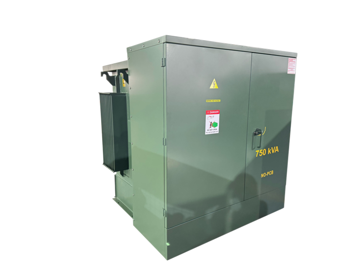 750 KVA Outdoor Pad Mounted Transformer-34.5/0.48 KV | USA 2024 factory