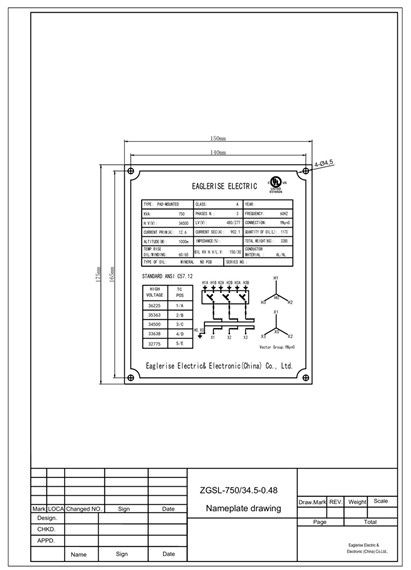 outdoor pad mounted transformer nameplate outdoor pad mounted transformer nameplate