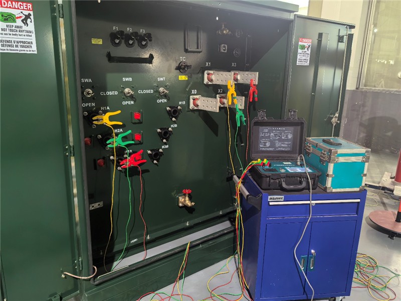 2500 kVA 3 phase padmounted transformers testing 2500 kVA 3 phase padmounted transformers testing