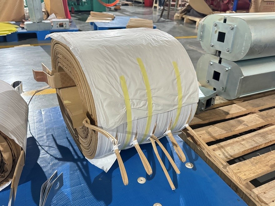 2500 kVA Three phase pad-mounted transformer winding 2500 kVA Three phase pad-mounted transformer winding