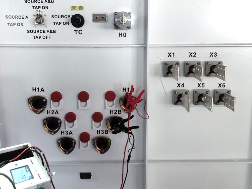 2500 kVA Three phase pad-mounted transformer testing 2500 kVA Three phase pad-mounted transformer testing