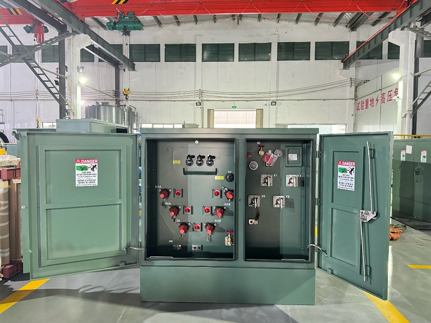 75 kva pole mounted transformer-front-door-open 75 kva pole mounted transformer-front-door-open