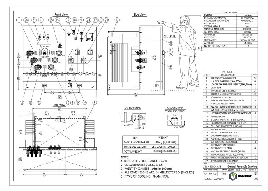 500 kva utility pad mounted transformer-outline-drawing 500 kva utility pad mounted transformer-outline-drawing